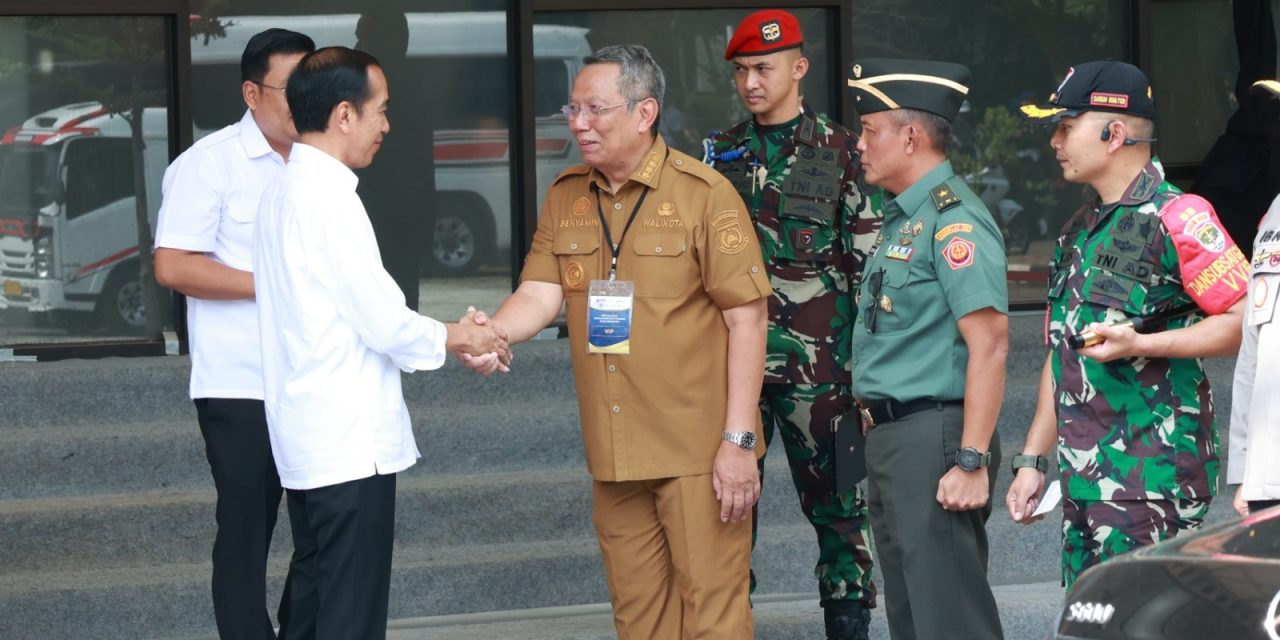 Dandim 0506/Tgr Lakukan PAM VIP Kunker Presiden RI