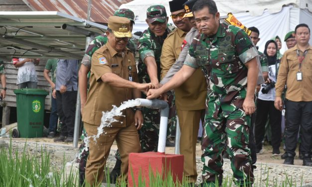 Kasad : Semoga 89 Sumber Air Bersih Ini Dapat Menyokong Sustainabilitas Kehidupan Rakyat Kaltim