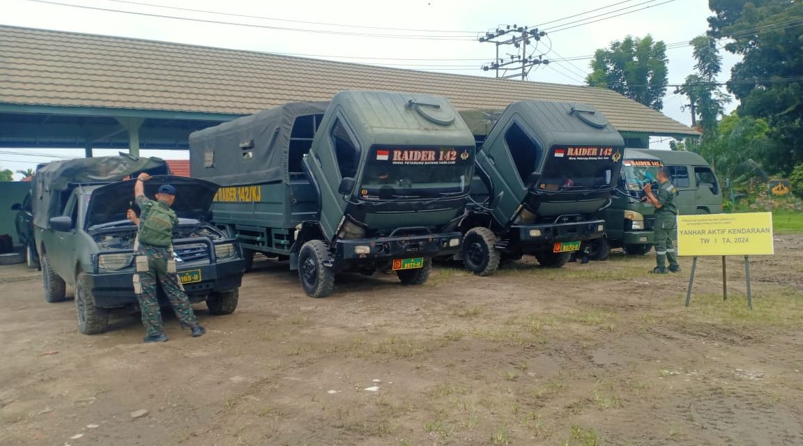 Rutin dilaksanakan, Denpal II/2 Jambi gelar Yanhar Aktif di Satuan Jajaran Korem 042/Gapu