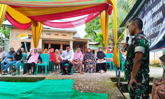 Dandim 0420 Sarko Letkol Suyono Hadiri Santunan Jumat Berkah Remaja Peduli Sesama Sarolangun