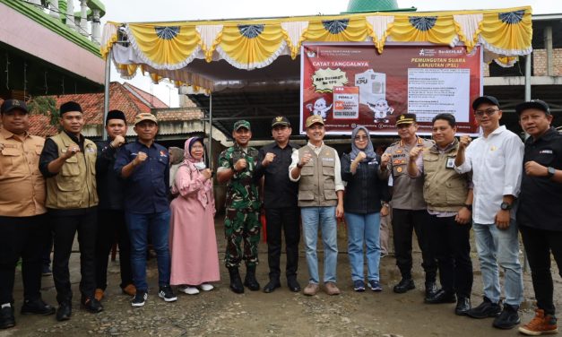 Pastikan Pemungutan Suara Lanjutan Berjalan Kondusif Dandim 0418/Palembang Bersama Forkompinda Tinjau TPS