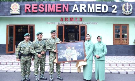 Suasana Haru Pelepasan Sosok Komandan Satuan Kolonel Arm Joko Setiyo