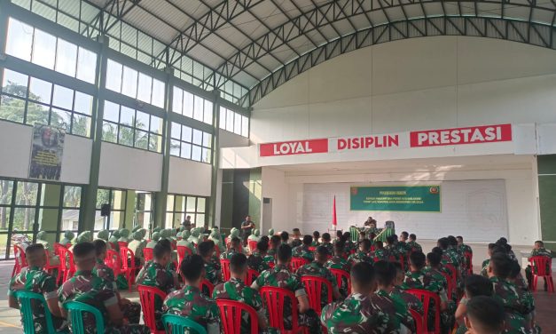 Wujudkan Prajurit taat Hukum, Korem 042/Gapu Adakan Penyuluhan Hukum di Satuan Yonif 142/KJ