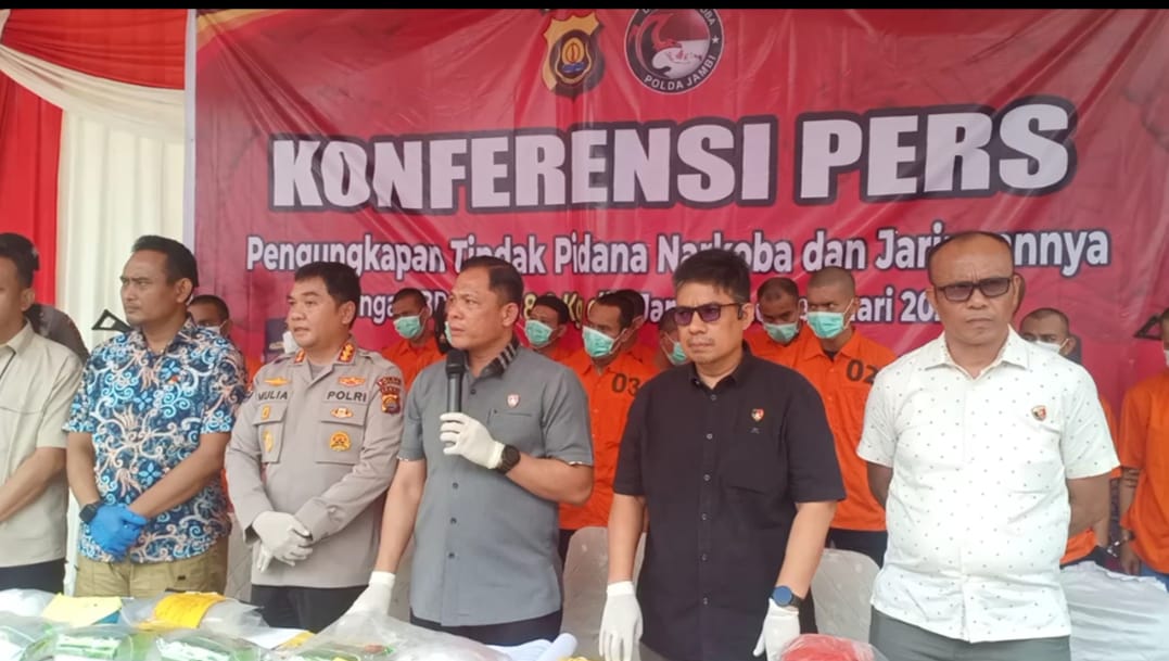 Ditresnarkoba Polda Jambi berhasil ungkap kasus Tindak pidana Narkoba periode 1 Jan s.d 29 Feb 2024 sebanyak 28 kasus