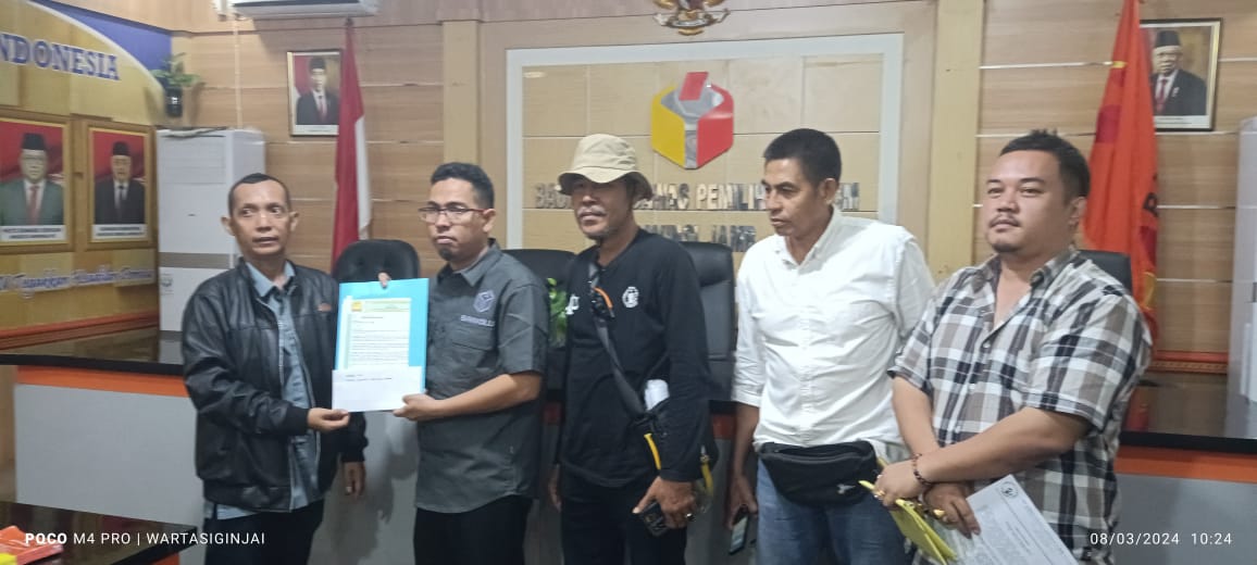 LSM Bidik Indonesia Adakan Aksi Di Bawaslu Provinsi Jambi, Ini Tuntutannya