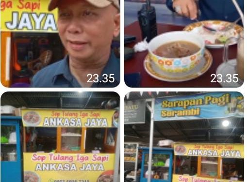 Kuliner Sop Tulang Iga Sapi Ankasa Jaya Murah Meriah Pas Dengan Lidah Orang Jambi
