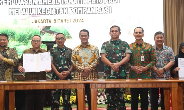 Manfaatkan Sungai-Sungai Besar, TNI AD – Kementan Bersinergi Wujudkan Hanpangan