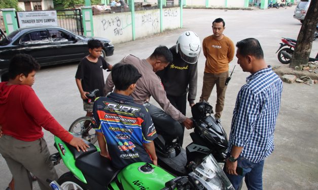 3 Unit Ranmor Terjaring Patroli KRYD Oleh Tim Gabungan Personil Polda Jambi dan Polresta Jambi.