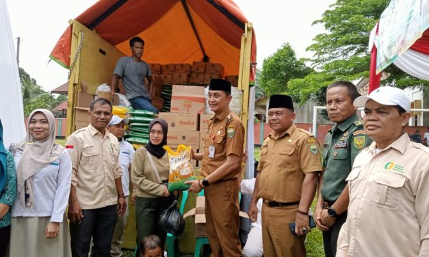 Pemkab Muaro Jambi Bekerja Sama dengan Dinas Ketahanan Pangan Kabupaten Muaro Jambi Menggelar Bazar Pangan Murah Tahun 2024