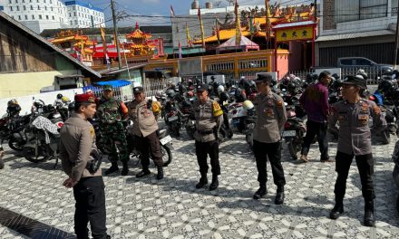 296 Personil Polresta Jambi dan Polsek jajaran Amankan Hari Paskah 2024.