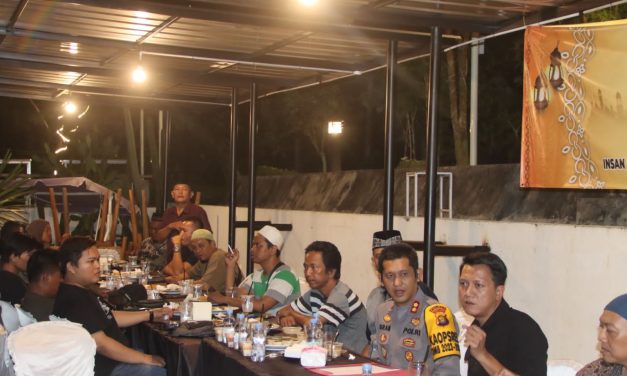 Kapolres Muaro Jambi AKBP Wahyu Bram, SH., S.I.K., M.I.K., menggelar Buka Puasa Bersama Insan pers Muaro Jambi Tahun 2024