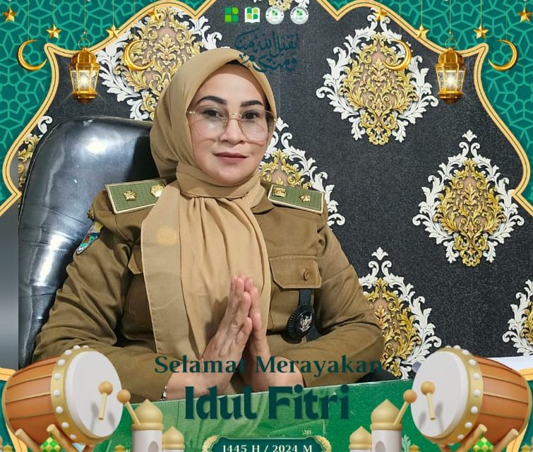 Kepala Desa suko awin jaya Kecamatan Sekernan Mengucapkan Selamat Hari Raya Idul Fitri 1 Syawal 1445 Hijriah Tahun 2024