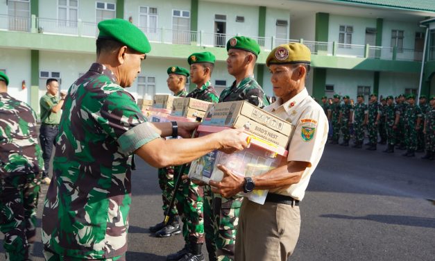 Danrem 042/Gapu Pimpin Apel Cuti Lebaran Anggota Makorem 042/Gapu