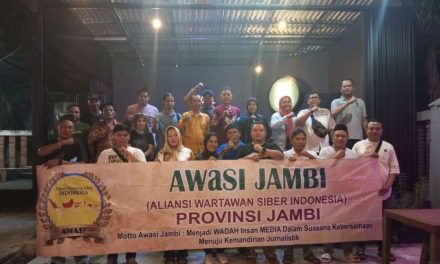 Aliansi Wartawan siber Indonesia Provinsi Jambi menggelar Buka Puasa Bersama dan Bimbingan Jurnalistik oleh AWASI Jambi Tahun 2024