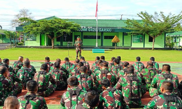 Dandim 0420/Sarko Jadi Irup Upacara 17an