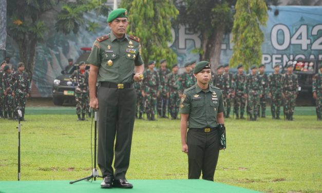 Korem 042/Gapu Gelar Upacara Bendera 17-an Bulan April 2024. Ini Penekanan Panglima TNI
