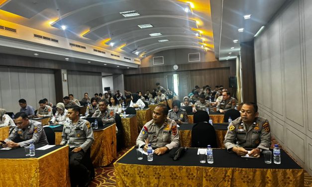 Kasi Keuangan Polresta Jambi Hadiri Pelaksanaan Penyusunan dan Penyajian Laporan Keuangan Polda Jambi Audited T.A. 2023.