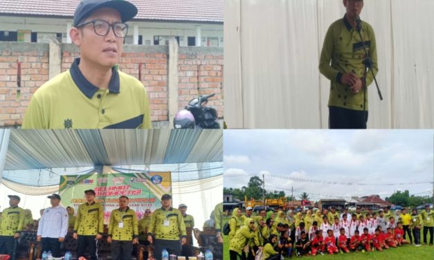 Disdikbud Muaro Jambi firdaus S.ag MM Hadiri pembukaan O2SN FLS2N dan FKPS di tingkat kecamatan Jaluko Tahun 2024