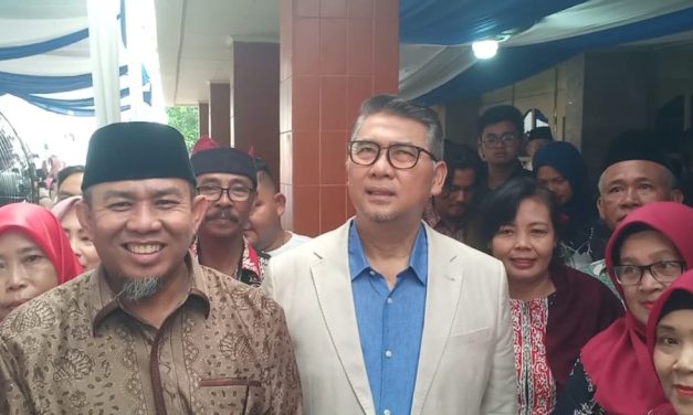 Ketua DPW partai Nasdem Provinsi Jambi Dr. H. Syarif Fasha Hadiri halal bihalal posko H.A.Rahman Center Tahun 2024