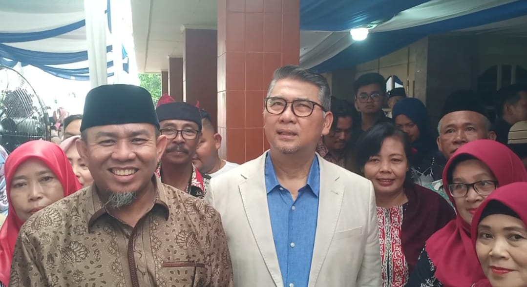 Ketua DPW partai Nasdem Provinsi Jambi Dr. H. Syarif Fasha Hadiri halal bihalal posko H.A.Rahman Center Tahun 2024