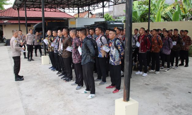 50 Casis Tamtama Polri Ditetapkan MS Tahap Rikmin Awal.