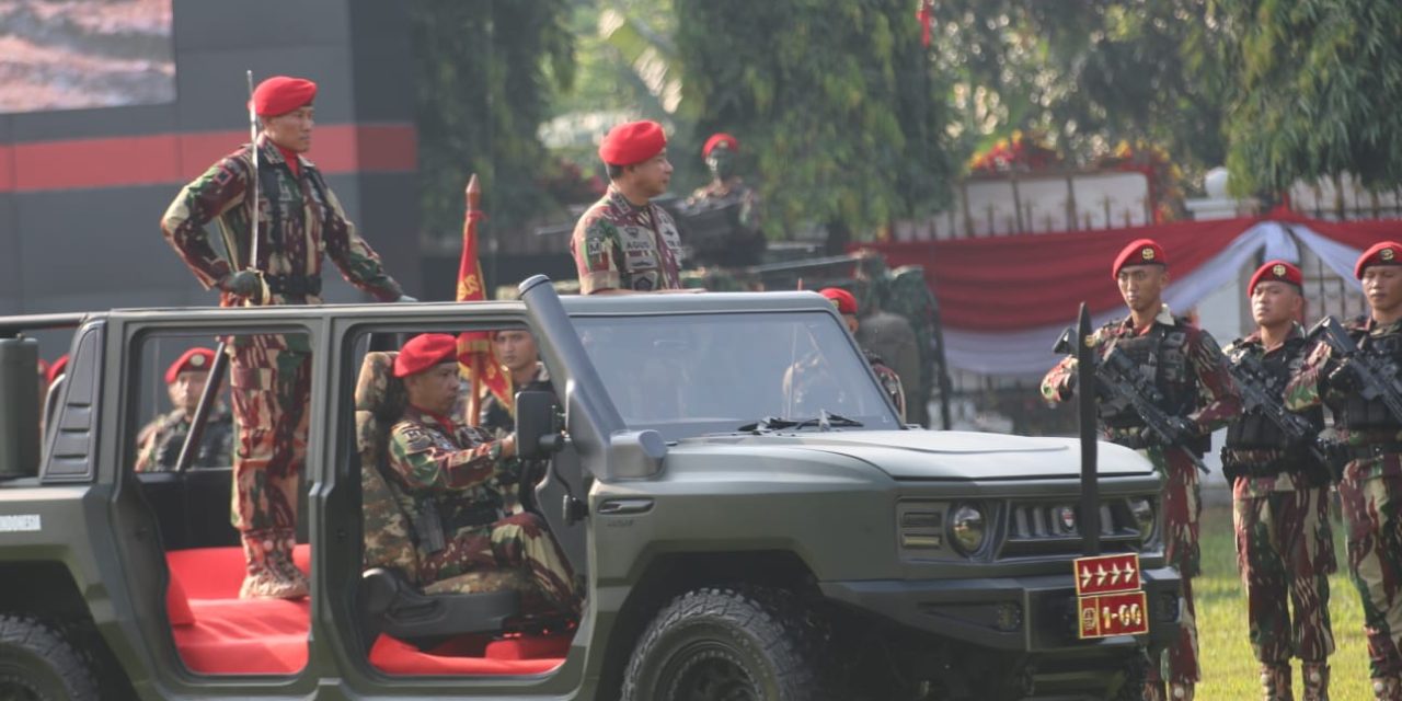 Panglima TNI Pimpin Upacara HUT Ke 72 Kopassus