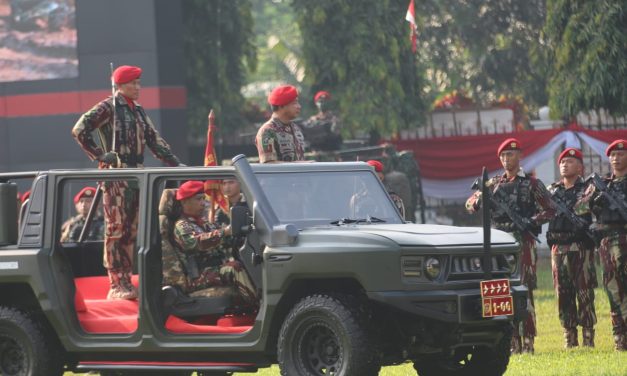 Panglima TNI Pimpin Upacara HUT Ke 72 Kopassus