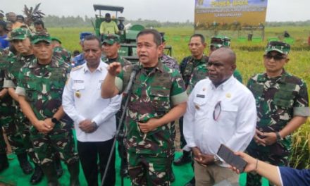 Dari Kampung Ivi Hamad, Merauke, TNI AD Dukung Ketahanan Pangan