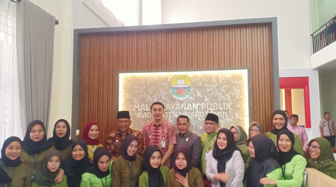 Dinas Penanaman Modal Pelayanan Terpadu Satu Pintu Muaro Jambi menggelar Soft Launching Mall Pelayanan Publik