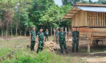 Kodim 0420/Sarko Mendampingi Kasi Ter Korem 042/Gapu Melaksanakan Peninjauan Lahan Pertanian, Peternakan, Dan Perikanan