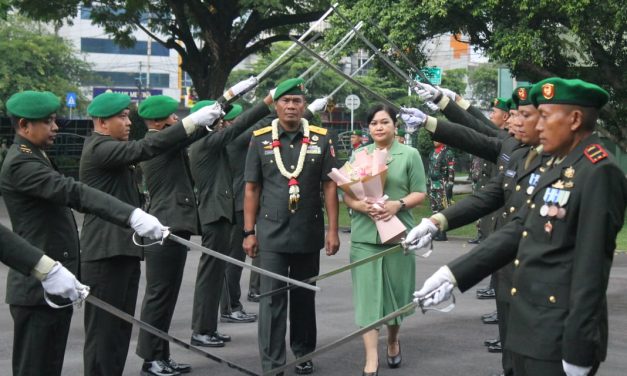 Dandim 0418/Palembang Hadiri Sertijab Kasdam dan Beberapa Pejabat Kodam Yang Dipimpin Pangdam II/Sriwijaya