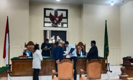 Sidang Lanjutan Poktan Imam Hasan Melawan Bupati Tanjung Jabung Barat Dan PT. DAS Di PTUN Jambi.