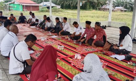 Babinsa Pantau Rapat Musyawarah Lintas Sektoral
