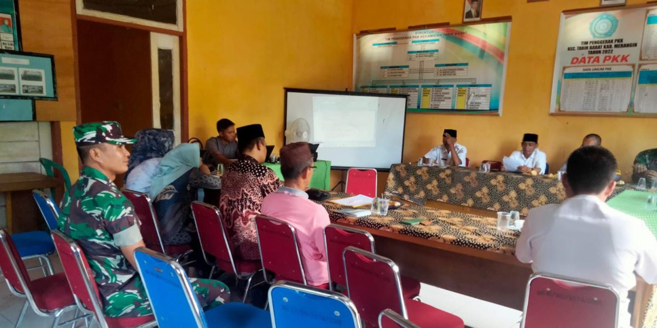 Antusias Babinsa Dalam Mengikuti Rapat Persiapan MTQ Tingkat Kecamatan