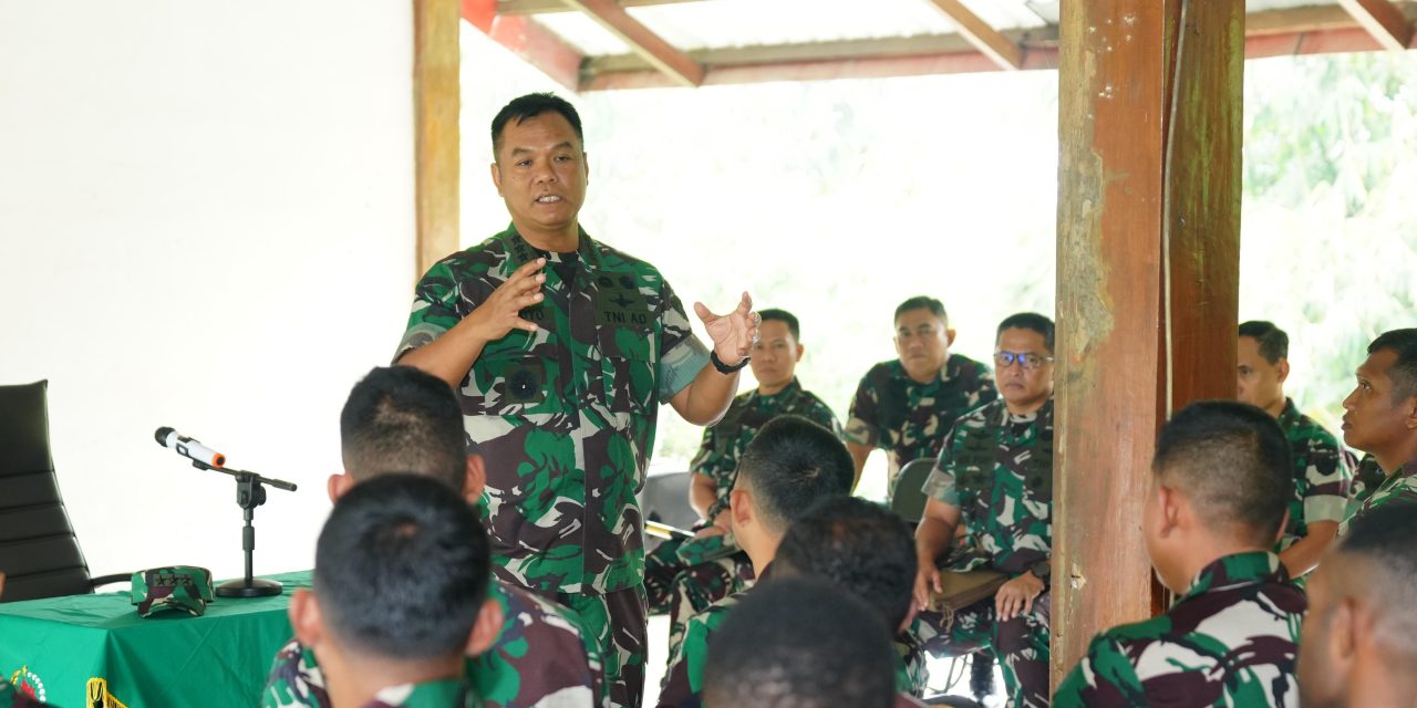 Wakasad : Tugas Prajurit Adalah Menciptakan Kedamaian dan Rasa Aman