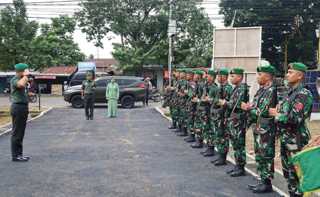 Danrem 044/Gapo Resmikan Makodim 0418/Palembang .