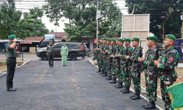 Danrem 044/Gapo Resmikan Makodim 0418/Palembang .