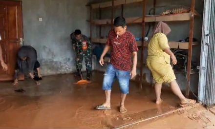 Longsor Kembali Terjadi Di Sungai Manau Karena Curah Hujan Yang Tinggi