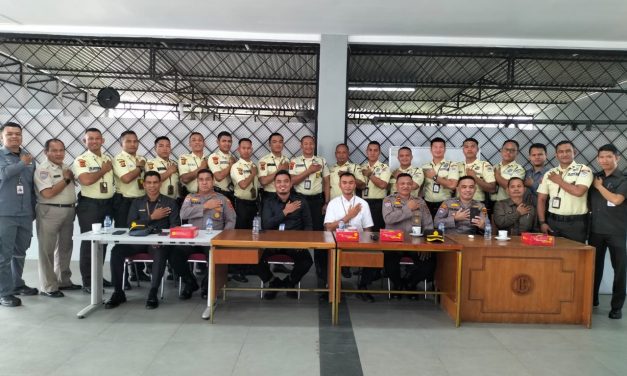 Binkamsa dan Sosialisasai Oleh Kasat Binmas Kepada Satpam Bank Indonesia Jambi