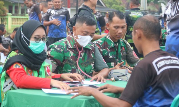 Cek Kemampuan Fisik Anggota, Kodim 0429/Lamtim Selenggarakan Kesemaptaan Jasmani Periodik I TA 2024