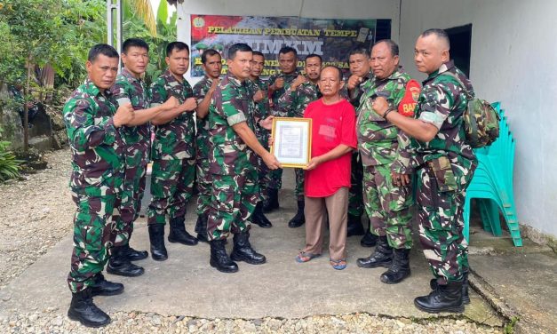 Pelatihan Pembuatan Tempe Untuk Personel Kodim 0420/Sarko Yang Akan Memasuki Usia Pensiun (MPP)