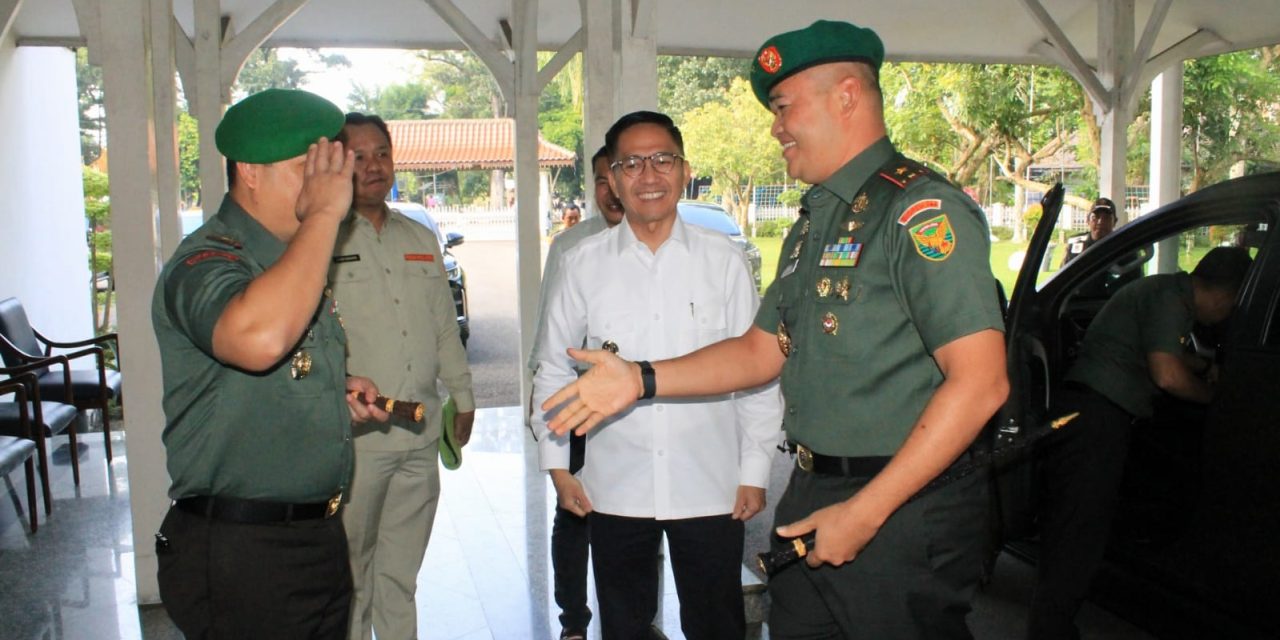 Dandim 0418/Palembang Hadiri. pelantikan Pengurus Kota PPI Palembang Periode 2024-2029