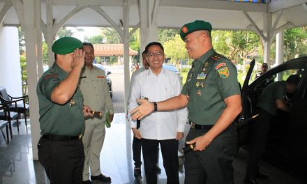 Dandim 0418/Palembang Hadiri. pelantikan Pengurus Kota PPI Palembang Periode 2024-2029