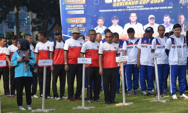 Kuda Hitam…! Kodam II/Swj Gondol Juara 3 Gate Ball Sumsel