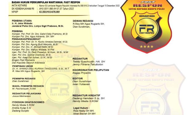 Profil Awal Berdirinya PW Fast Respon (FRN)