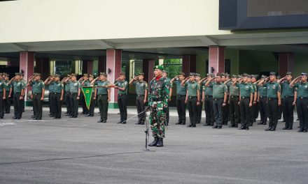 Pangdam II/Sriwijaya : Pimpin Upacara Peringatan Harkitnas Ke-116