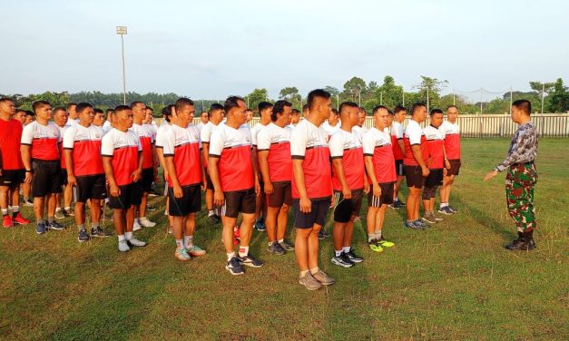 Prajurit Kodim 0420/Sarko Laksanakan Garjas Periodik I Tahun 2024