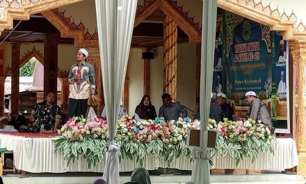 Danramil 07/Sungai Manau Menghadiri Khaul Ke-28 Alm. K.H Zakaria Bin Muhammad Zen