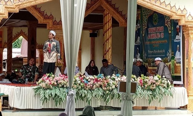 Danramil 07/Sungai Manau Menghadiri Khaul Ke-28 Alm. K.H Zakaria Bin Muhammad Zen