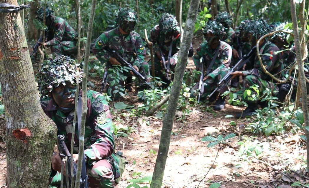 Danrindam II/Swj Tinjau Latihan Berganda Siswa Calon Bintara TNI AD TA. 2024